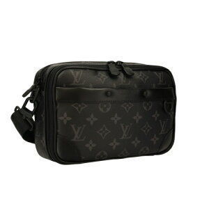 Louis Vuitton Black Shoulder Black Bag Eclipse Wearable Alpha Wallet